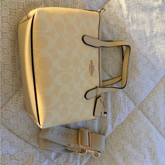 Coach Butter Cream Tote Mini City - Picture 1 of 6